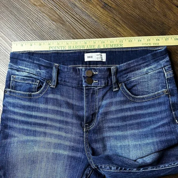BKE Buckle Jeans Womens 30x29.5 Blue Denim Payton Bootcut Faded Western Y2K - Picture 2 of 12